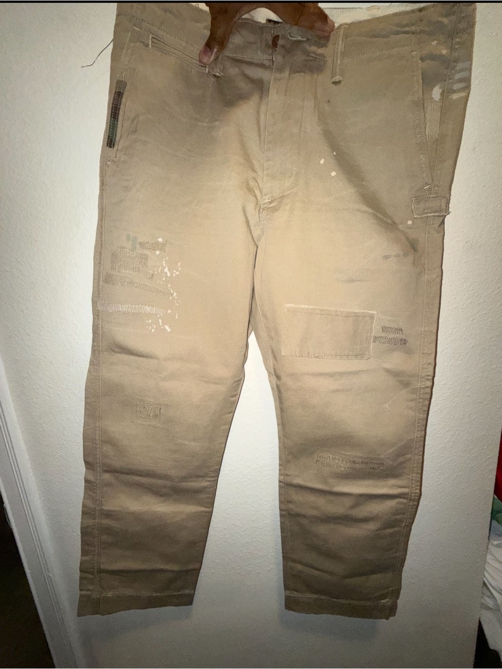 Polo by Ralph Lauren Men's Khaki Cargo Pants - Tan